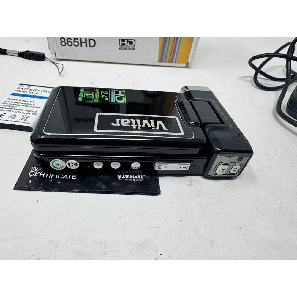 Vivitar dvr 865hd